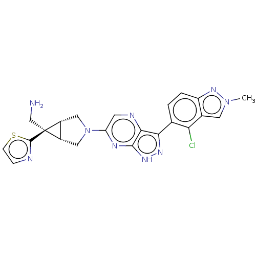 Chemical structure of BindingDB Monomer ID 50615015