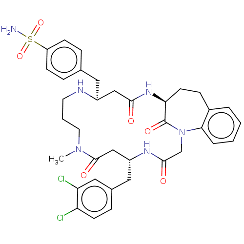 Chemical structure of BindingDB Monomer ID 50615227