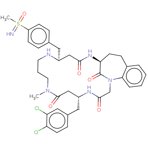 Chemical structure of BindingDB Monomer ID 50615228