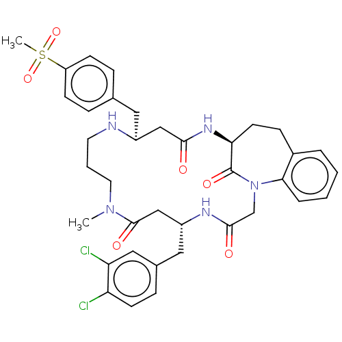 Chemical structure of BindingDB Monomer ID 50615229