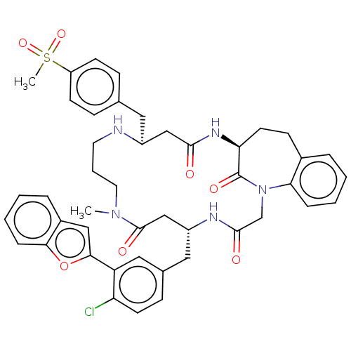 Chemical structure of BindingDB Monomer ID 50615236