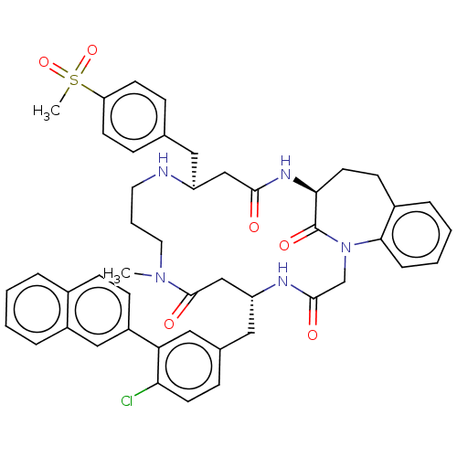 Chemical structure of BindingDB Monomer ID 50615237
