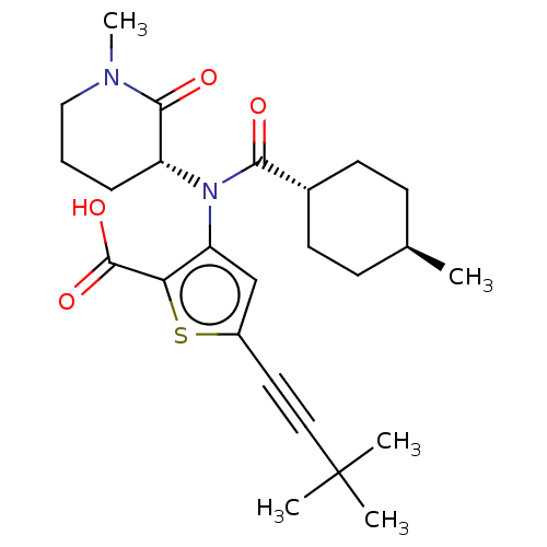 Chemical structure of BindingDB Monomer ID 50615240