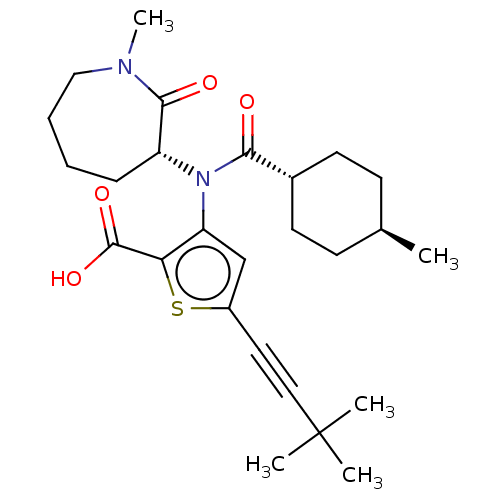 Chemical structure of BindingDB Monomer ID 50615241