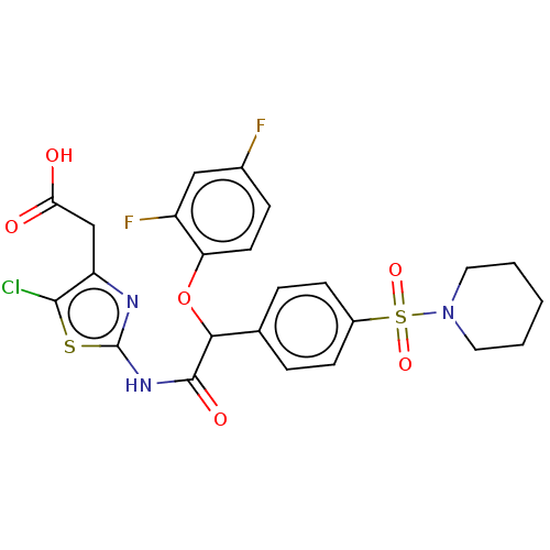 Chemical structure of BindingDB Monomer ID 50615256