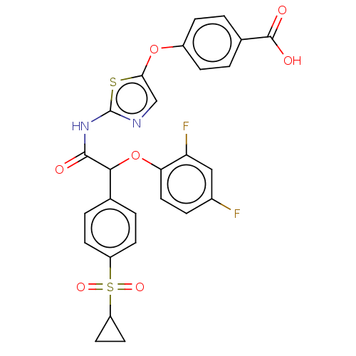Chemical structure of BindingDB Monomer ID 50615261