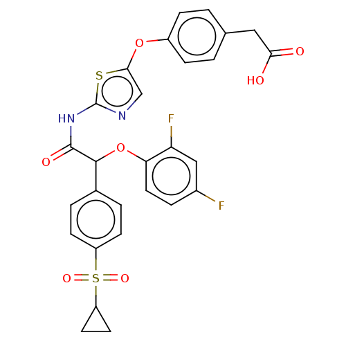 Chemical structure of BindingDB Monomer ID 50615264