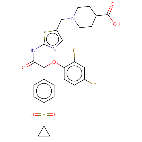 Chemical structure of BindingDB Monomer ID 50615266