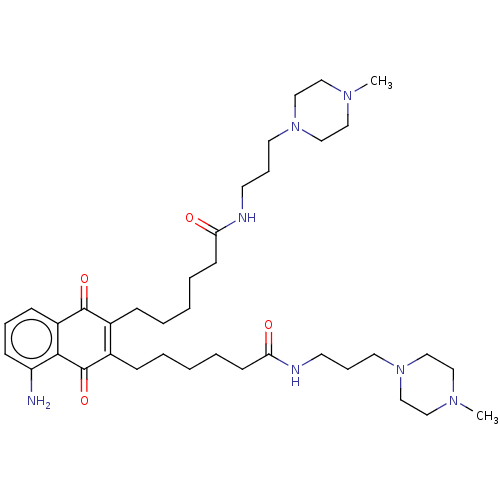 Chemical structure of BindingDB Monomer ID 50615389