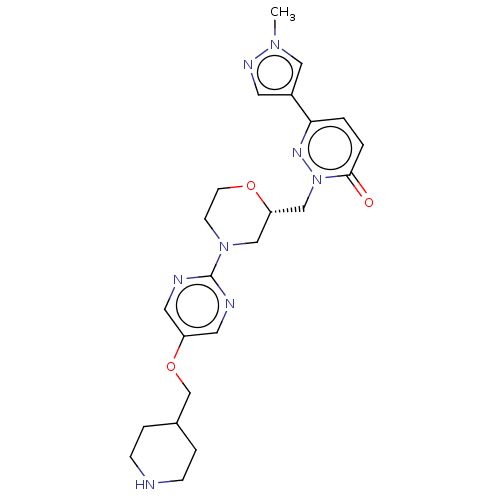 Chemical structure of BindingDB Monomer ID 50615560
