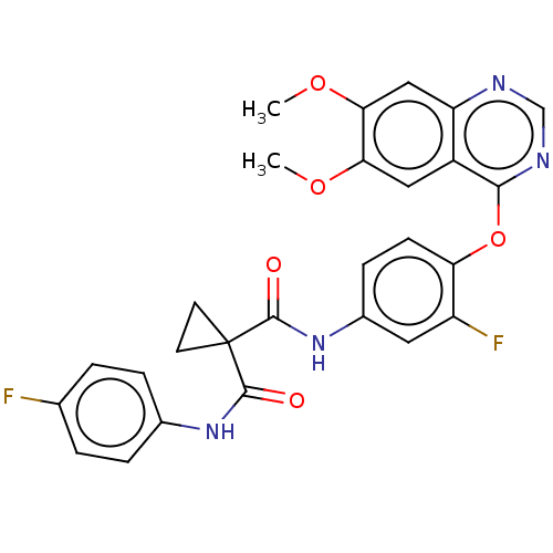 Chemical structure of BindingDB Monomer ID 50615566