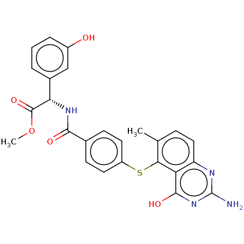 Chemical structure of BindingDB Monomer ID 50615586