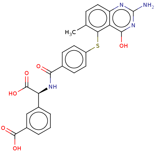 Chemical structure of BindingDB Monomer ID 50615589