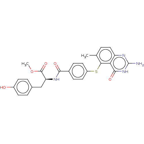 Chemical structure of BindingDB Monomer ID 50615595