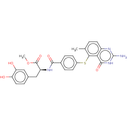 Chemical structure of BindingDB Monomer ID 50615596