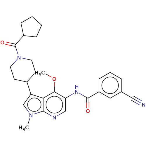 Chemical structure of BindingDB Monomer ID 50615656