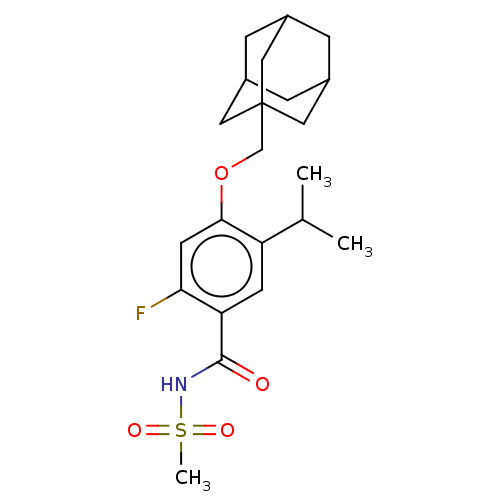 Chemical structure of BindingDB Monomer ID 50615671