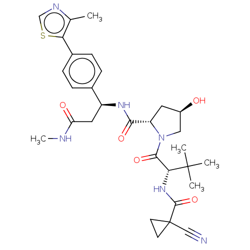 Chemical structure of BindingDB Monomer ID 50615681