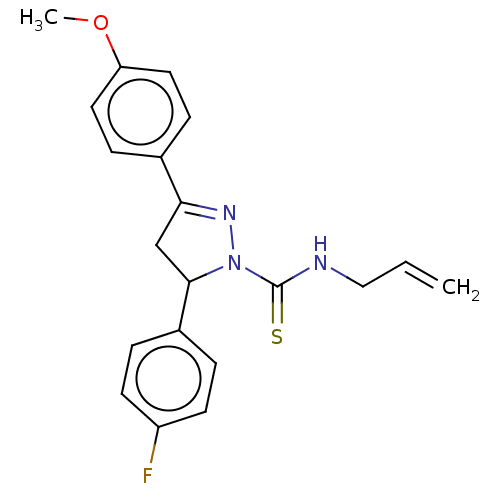 Chemical structure of BindingDB Monomer ID 50615755