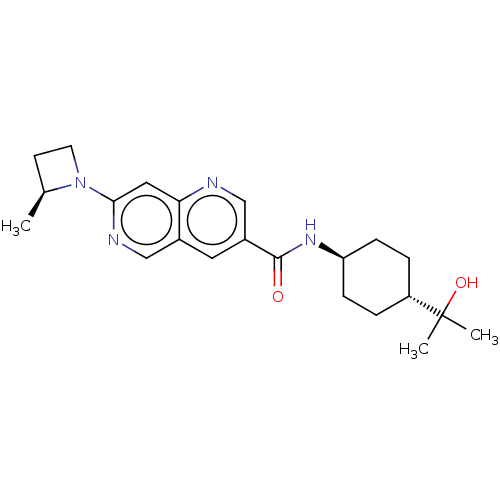 Chemical structure of BindingDB Monomer ID 50615802
