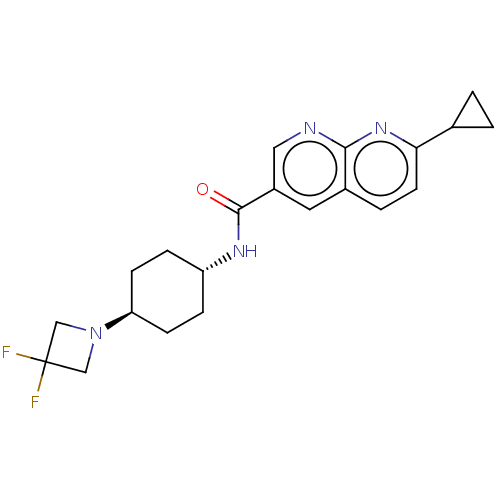 Chemical structure of BindingDB Monomer ID 50615822