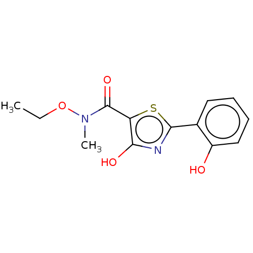 Chemical structure of BindingDB Monomer ID 50615874