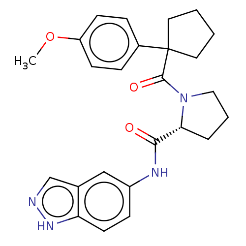 Chemical structure of BindingDB Monomer ID 50616174