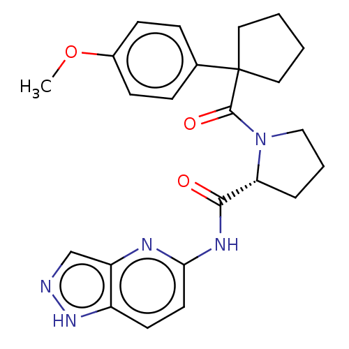 Chemical structure of BindingDB Monomer ID 50616178