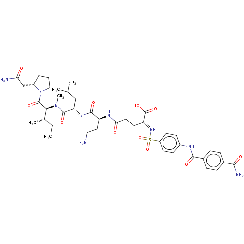 Chemical structure of BindingDB Monomer ID 50616384