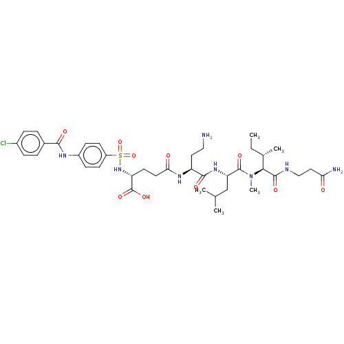 Chemical structure of BindingDB Monomer ID 50616385