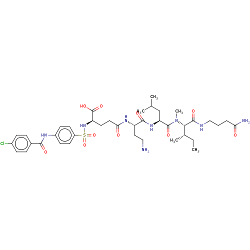 Chemical structure of BindingDB Monomer ID 50616386