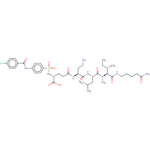 Chemical structure of BindingDB Monomer ID 50616387