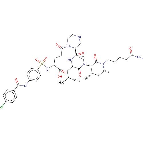 Chemical structure of BindingDB Monomer ID 50616390