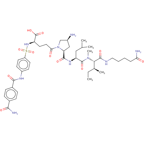 Chemical structure of BindingDB Monomer ID 50616391