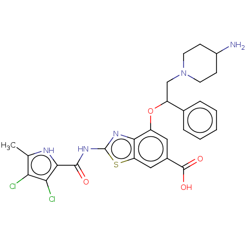 Chemical structure of BindingDB Monomer ID 50616707