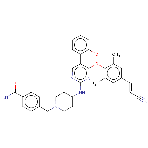 Chemical structure of BindingDB Monomer ID 50616907