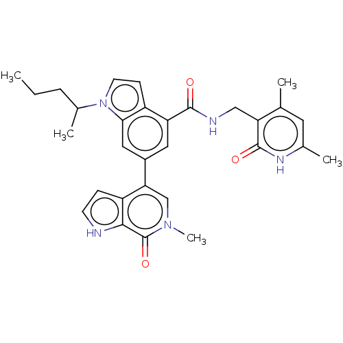 Chemical structure of BindingDB Monomer ID 50617015