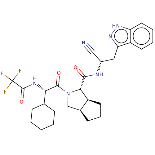 Chemical structure of BindingDB Monomer ID 50617174