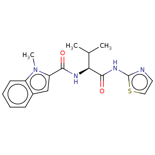 Chemical structure of BindingDB Monomer ID 50617262
