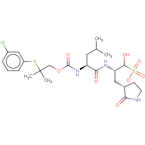 Chemical structure of BindingDB Monomer ID 50618541