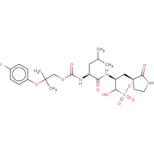 Chemical structure of BindingDB Monomer ID 50618555