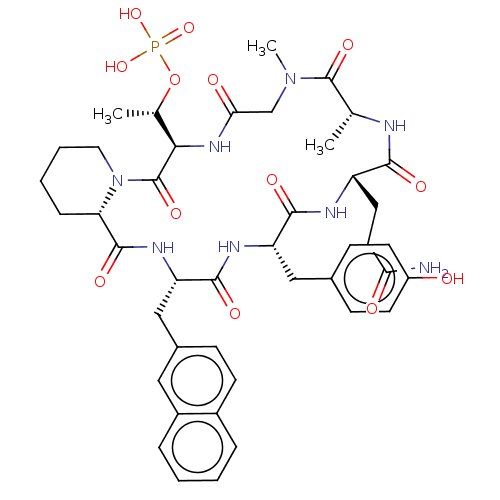 Chemical structure of BindingDB Monomer ID 50618845