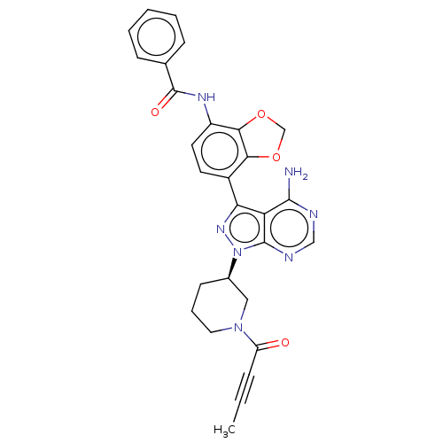 Chemical structure of BindingDB Monomer ID 50619374