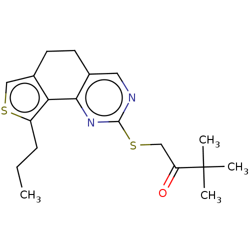 Chemical structure of BindingDB Monomer ID 50619707