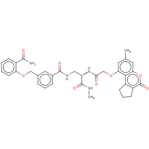 Chemical structure of BindingDB Monomer ID 50620063