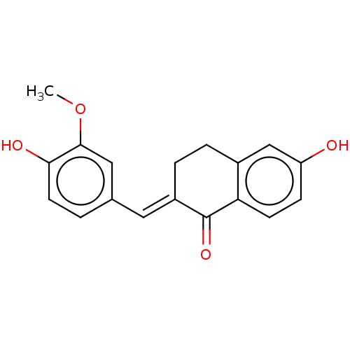 Chemical structure of BindingDB Monomer ID 50620189