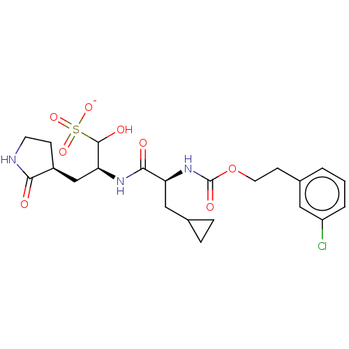 Chemical structure of BindingDB Monomer ID 50620694