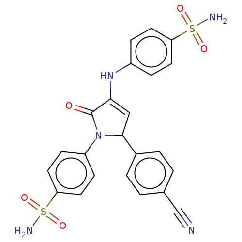 Chemical structure of BindingDB Monomer ID 50620923