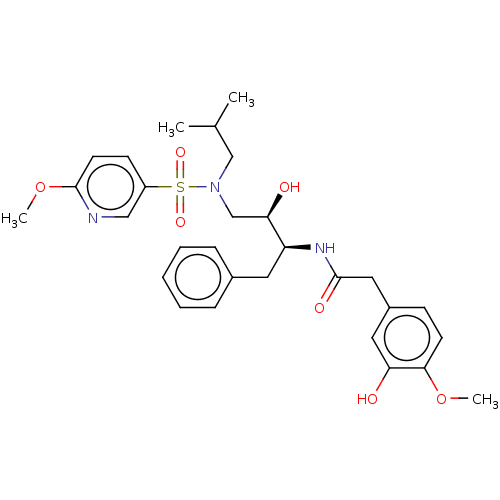 Chemical structure of BindingDB Monomer ID 50620975