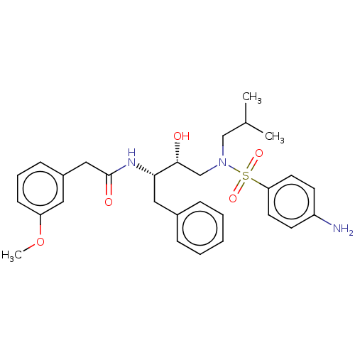 Chemical structure of BindingDB Monomer ID 50620988